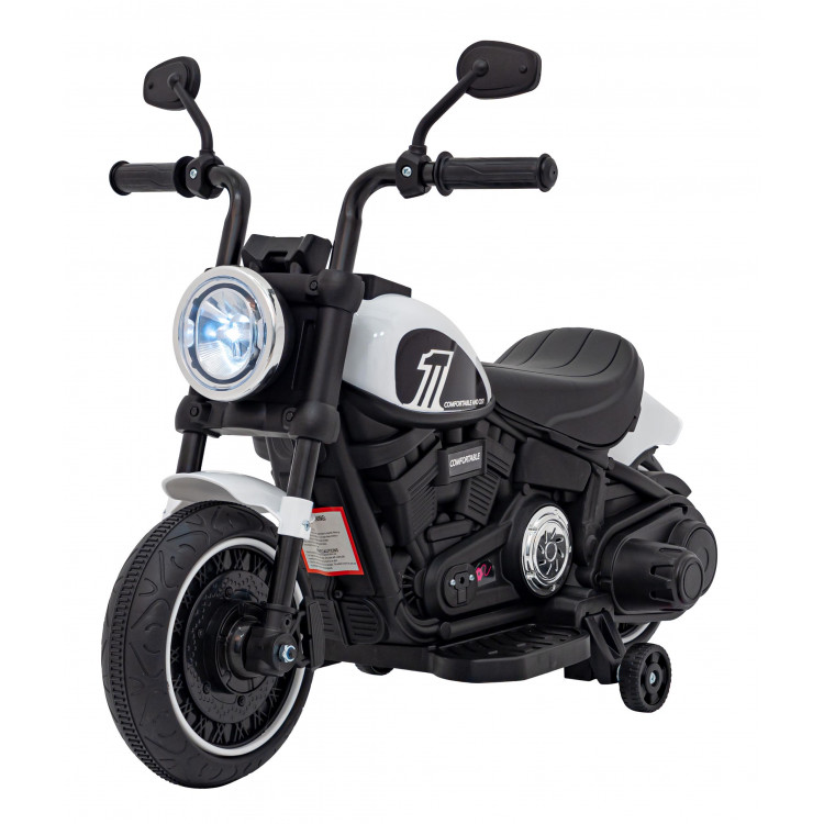 Elektrická motorka Chopper Faster - biela